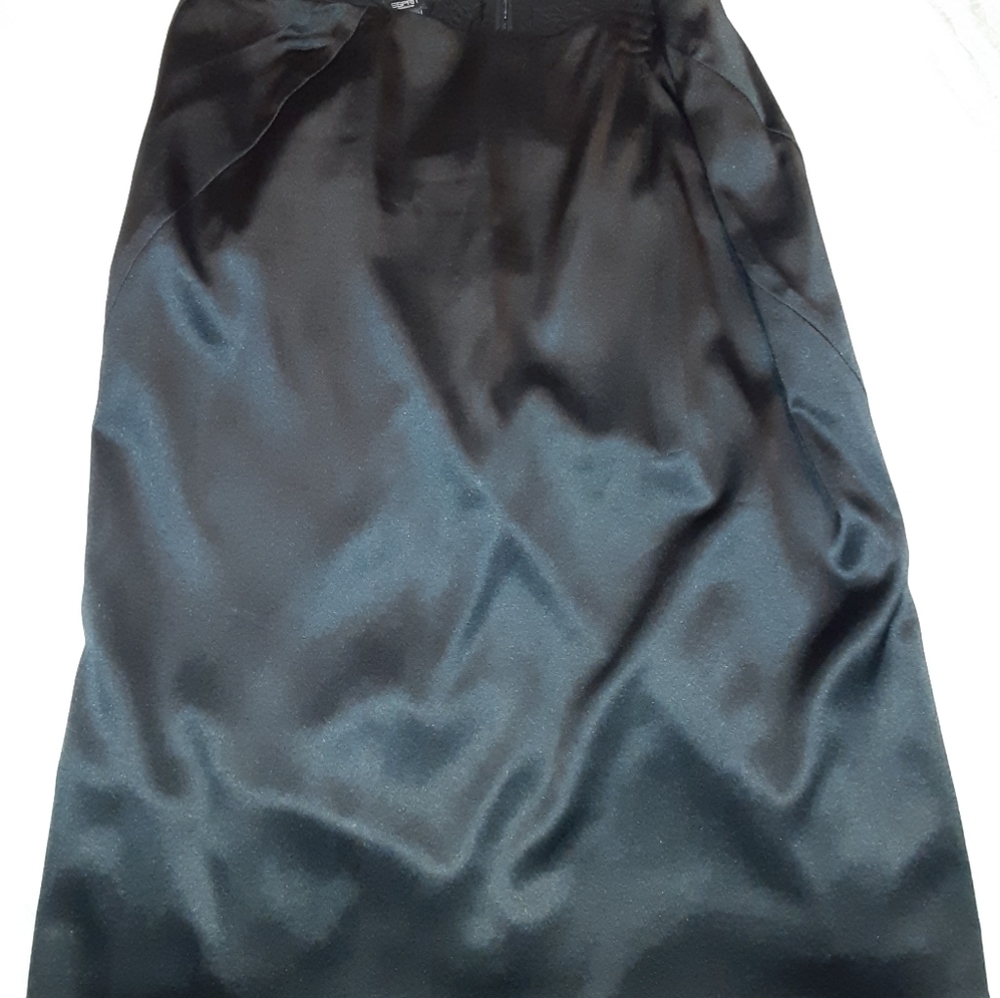 Esprit Black Silk Skirt